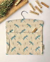 Load image into Gallery viewer, Peg Bag 'Dancing with Wings' Dragonfly
