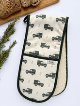 Load image into Gallery viewer, Double Oven Glove - 'A Rough Ride' Land Rover