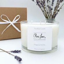 Load image into Gallery viewer, 3 Wick Jumbo Candle - Hops and Herbs