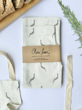 Load image into Gallery viewer, Apron - 'Home Late Hare and Hearts'
