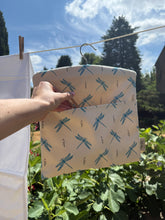 Load image into Gallery viewer, Peg Bag 'Dancing with Wings' Dragonfly
