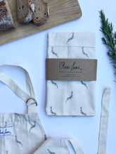 Load image into Gallery viewer, Apron - 'Home Late Hare and Hearts'
