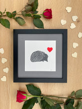 Load image into Gallery viewer, LIMITED EDITION Valentines &#39;Snuffling Along&#39; Original Print
