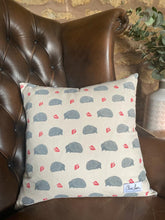 Load image into Gallery viewer, Cushion - &#39;Snuffling Along&#39; Hedgehog
